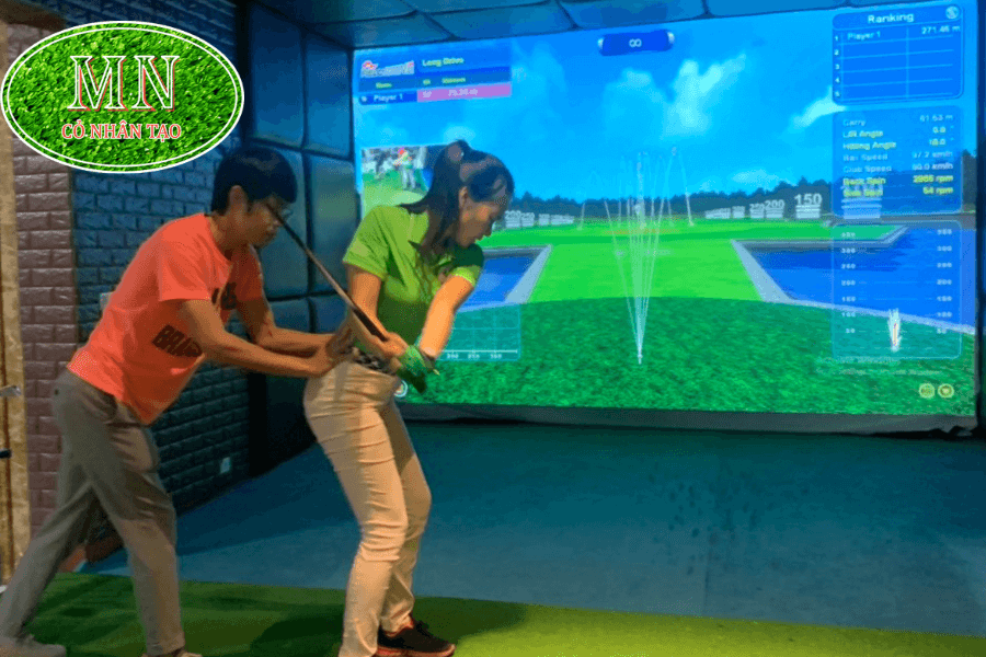 Kỹ thuật đánh Golf 3D tương tự cách chơi Golf trên sân ngoài trời