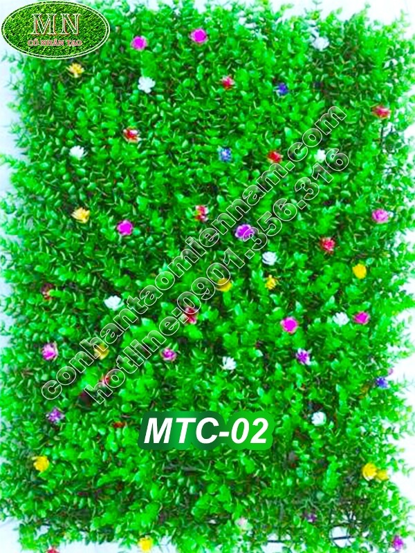 Cỏ nhựa nhân tạo hoa lá cành MTC 02