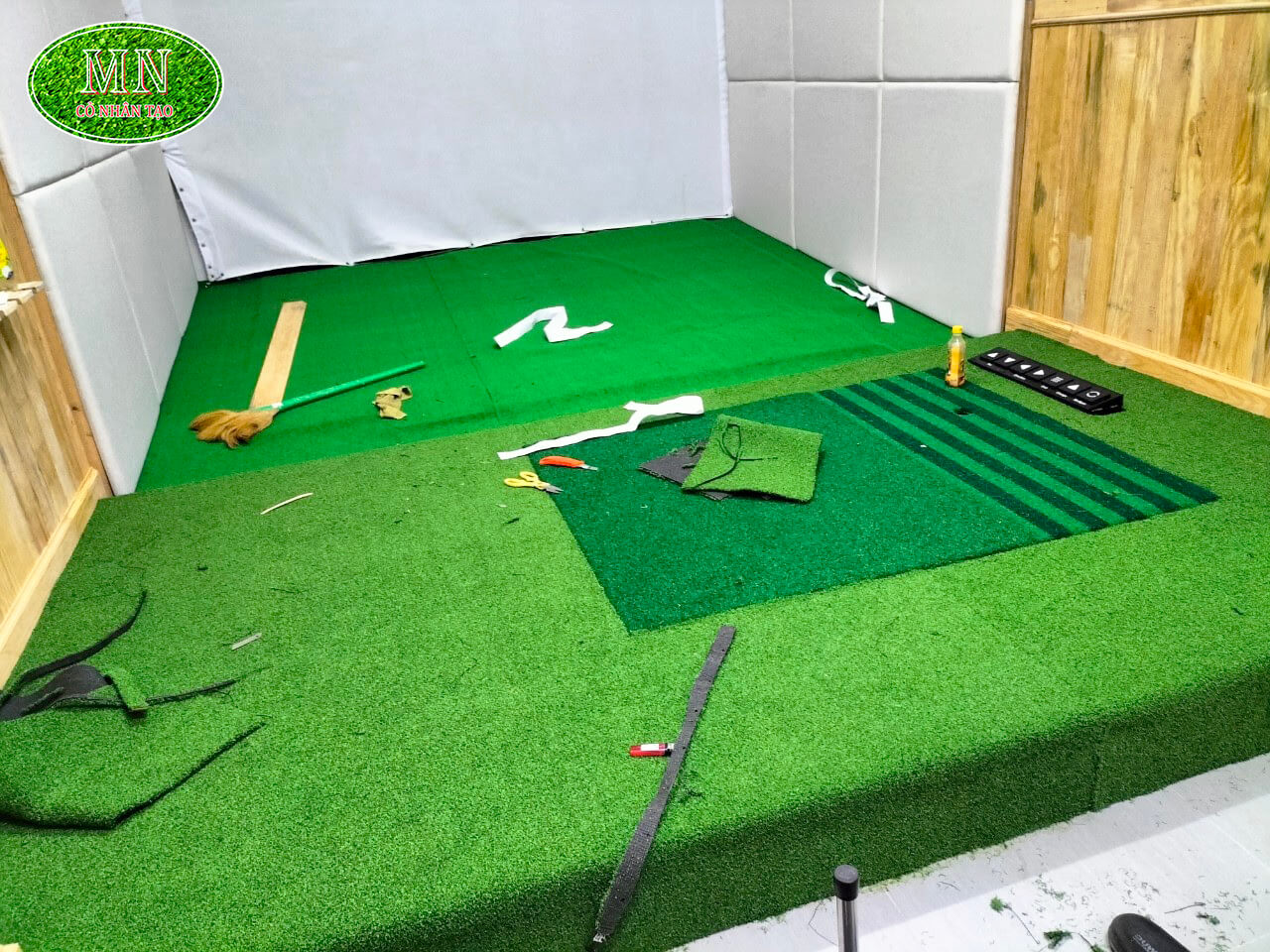Cỏ nhân tạo Sân Tập Golf MG06