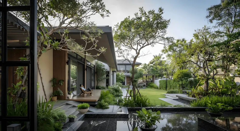 Những đặc trưng của thiết kế khuôn viên sân vườn đẹp chuyên nghiệp