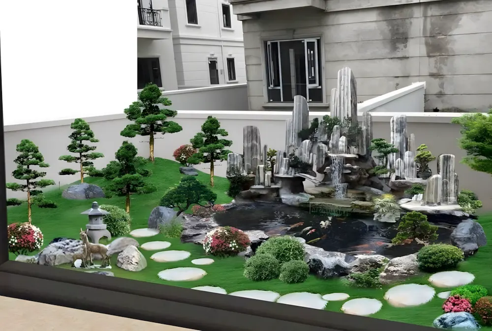 Top 99+ Mẫu Tiểu Cảnh Non Bộ Sân Vườn (Thác Nước) Phong Thuỷ